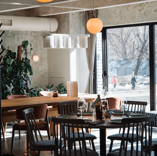 Restaurant interior